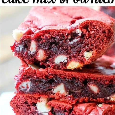 Doctored Red Velvet Cake Mix Desserts Cake Mix Recipes