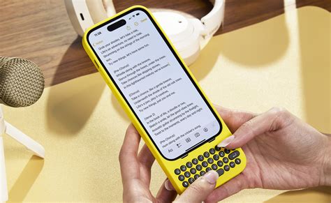 La funda que devuelve tu iPhone a los tiempos del teclado físico