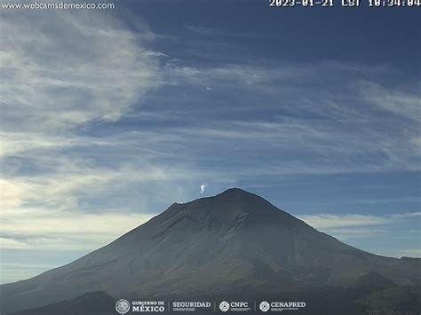 Reporte Del Monitoreo De Cenapred Al Volc N Popocat Petl Hoy De