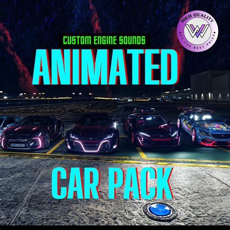 Fivem Animated Car Pack : 25 Vehicle Pack L Animated Cars L High Quality L L Fivem Ready L ...