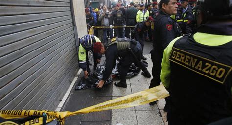 Jirón De La Unión Esto Es Lo Que Se Sabe De La Mortal Balacera Interactivo Lima El