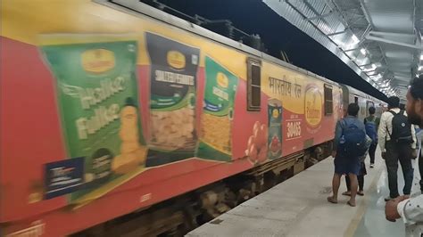 Offlink Haldiram Ad Ajni WAP 7 With 12414 Jammu Tawi Ajmer Pooja SF