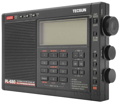 Всеволновый цифровой радиоприемник с авиадиапазоном Tecsun PL-680 - купить