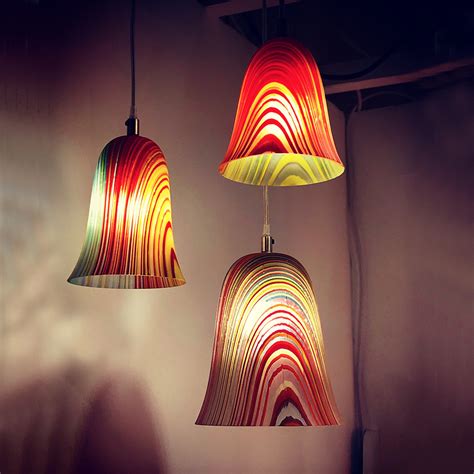 Hand Blown Glass Pendant Lights By Aline Johnson I Boha Glass