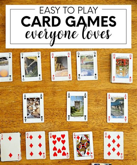 Card Games Everyone Loves Fun Card Games Card Games For Kids Group