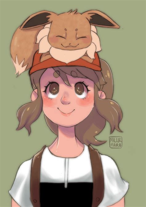 I Drew The Pokemon Lets Go Eevee Trainer Pokemon