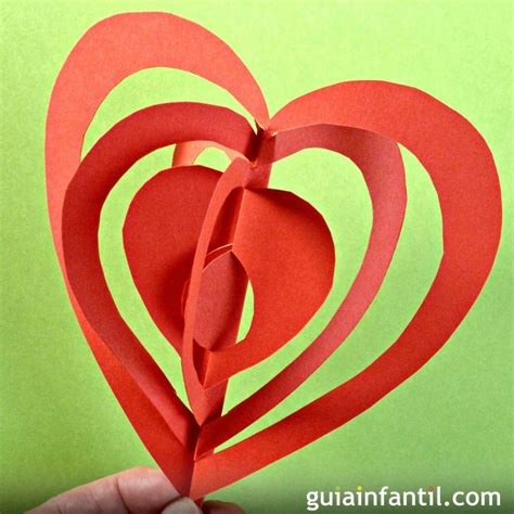 Como Hacer Una Tarjeta De Corazon En 3d Varias Tarjetas