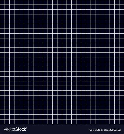 Graph Paper Grid White Background Seamless Pattern