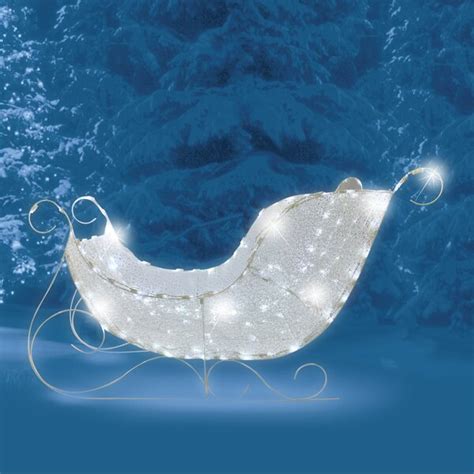 The Holiday Aisle Morphing LED Sleigh Lighted Display Wayfair