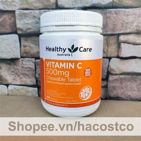 Vi N Nhai Ng M Healthy Care Vitamin C Mg Chewable Tablet Vi N