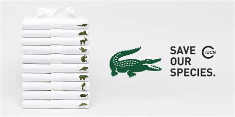 Lacoste cambia su icónico logo por una buena causa Estudio diseño