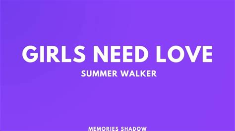 Girls Need Love Girls Mixsummer Walker And Victoria Monét Youtube