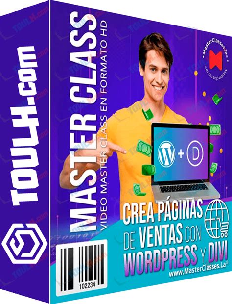 MasterClass Crea Páginas de Ventas con Wordpress y Divi TouLh