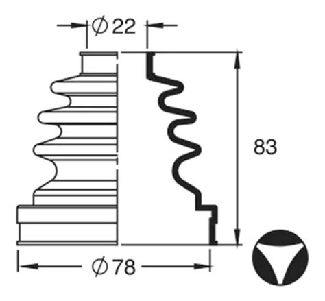 Fuelle Homocinetica Lado Caja Tric Fiat Linea Palio Punto Mercadolibre