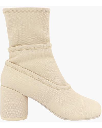 Natural MM6 By Maison Martin Margiela Boots For Women Lyst