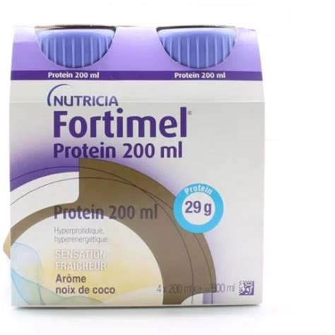 Nutricia Fortimel Protein Noix De Coco 4x200ml