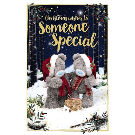 3d Holographic Someone Special Me To You Bear Christmas Card Xlm93084 Me To You Bears Online