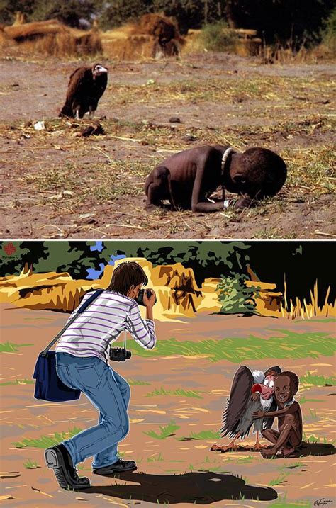 Kevin Carter Vulture Stalking A Child