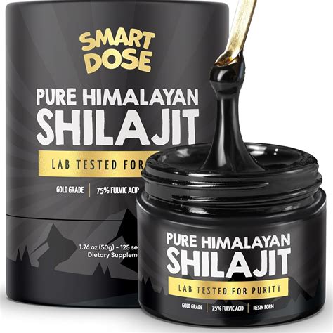 Amazon Smart Dose Pure Himalayan Shilajit Resin Over Fulvic