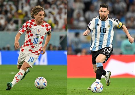 Luka Modric Croatia Stand Between Lionel Messi And World Cup Final