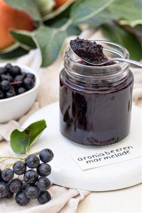 Aronia Apfel Marmelade Rezep Sweets Lifestyle