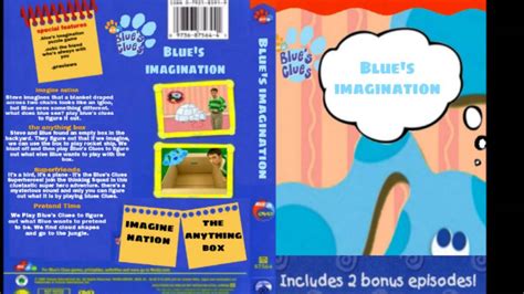 Blues Clues Blues Imagination Dvd Fanmade By Thebcjr On Deviantart