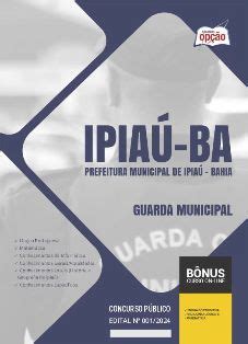 Baixar Apostila Prefeitura De Ipia Ba Guarda Municipal