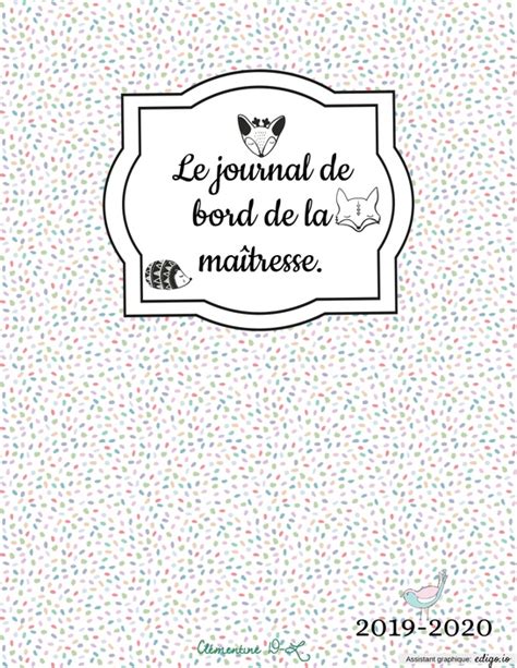 Cahier Journal Ime E Ann E Cm Cm Ce Ce Cp Ms Et Gs Ps