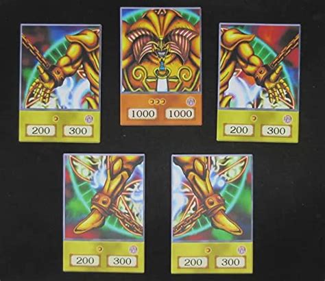 Yu Gi Oh Anime Style Orica Cards Legend Set Includes Exodia Dark Magician Blue Eyes White