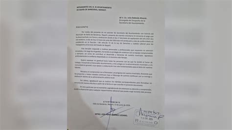 Renuncia El Secretario General De Bah A De Banderas Designado Por