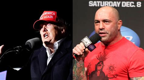 Joe Rogan Says Hes Turned Down Trump As Guest On Spotify Podcast I