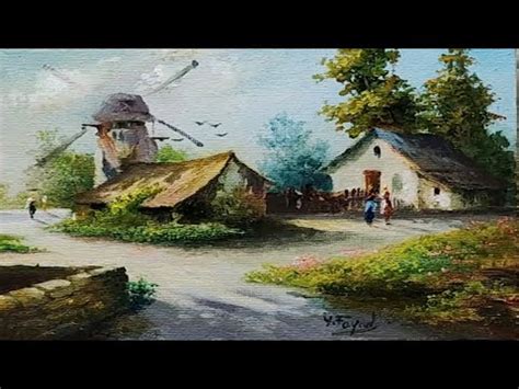 Yasser Fayad Oil Painting Landscape Youtube