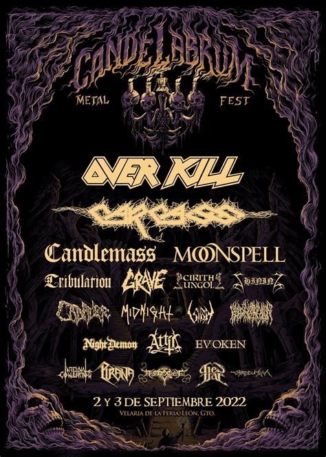 Revelaci N De Cartel Candelabrum Metal Fest