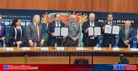 Hoy Tamaulipas Instituto Nacional De Salud Publica Firma Convenios De