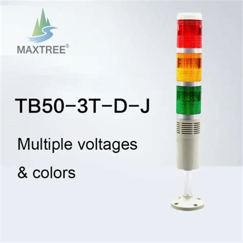 Multi Layer Three Color Machine Tool With Buzzer 3W 24V 120V LED