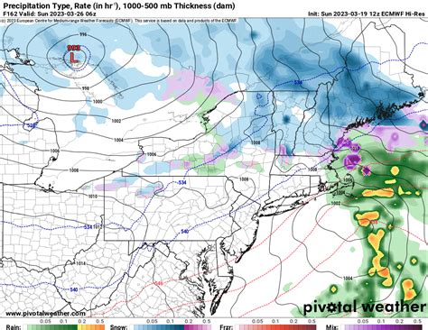 March 25-26, 2023 | Winter Storm Speculation - United States - WXSPHERE