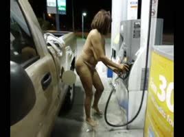 Getting Gas Butt Naked ShesFreaky