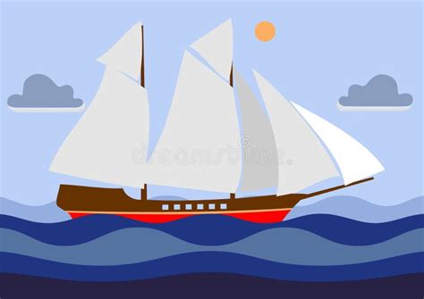 Clipper Ship Vector Stock Illustrations 200 Clipper Ship Vector Stock