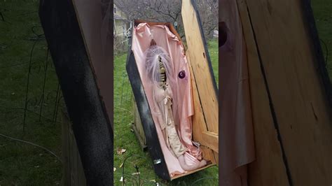 Diy Animated Halloween Coffin Prop Youtube