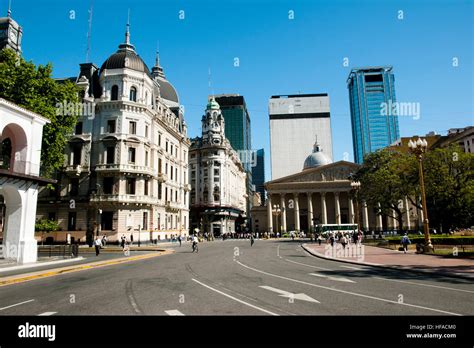 Rivadavia Bolivar Avenue Buenos Aires Argentina Stock Photo Alamy