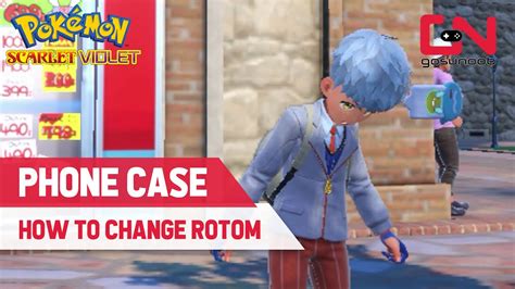 How To Change Rotom Phone Case In Pokemon Scarlet And Violet Youtube