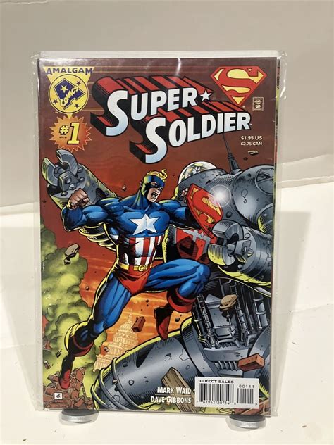 Super Soldier 1 Superman Captain America Amalgam Comic Books