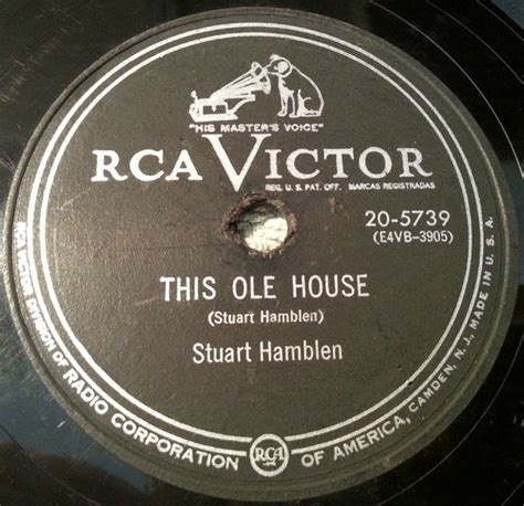 Stuart Hamblen – This Ole House (1954, Shellac) - Discogs