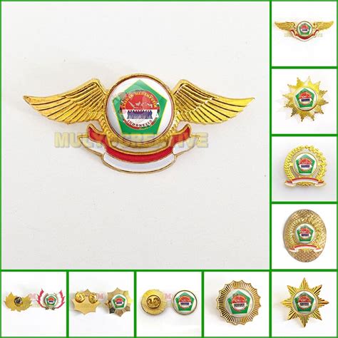 Jual Pin LMPI Pin Bros Wing Logo Laskar Merah Putih Indonesia Shopee