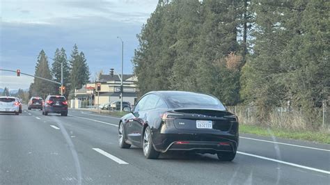 China Made Tesla Model 3 Highland Spotted In California Amid Rumors Of