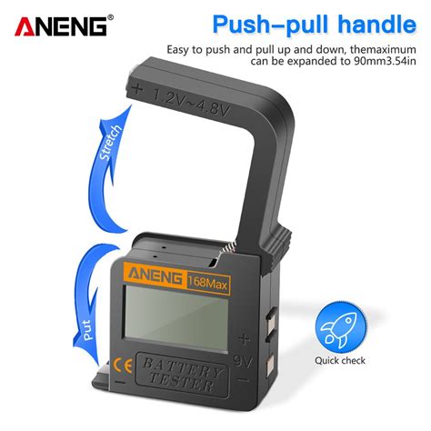 Aneng 168Max Digitale Lithium Batterij Tester Capa Grandado