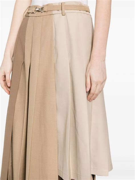 Rokh Box Pleated Midi Skirt Farfetch In Pleated Midi Skirt