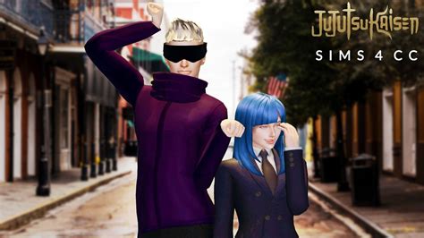 Jujutsu Kaisen Sims 4 Cc Download Sims 4 Sims Sims 4 Mods