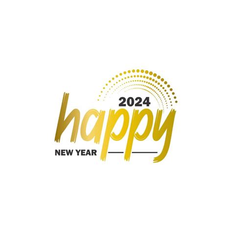 Premium Vector Happy New Year 2024 Design