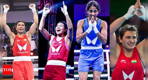 Nikhat Zareen The Fab Four Of Indian Women Boxing One Bout Away From